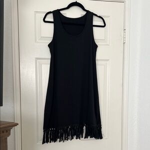 NWT Cupshe Black Tank Coverup